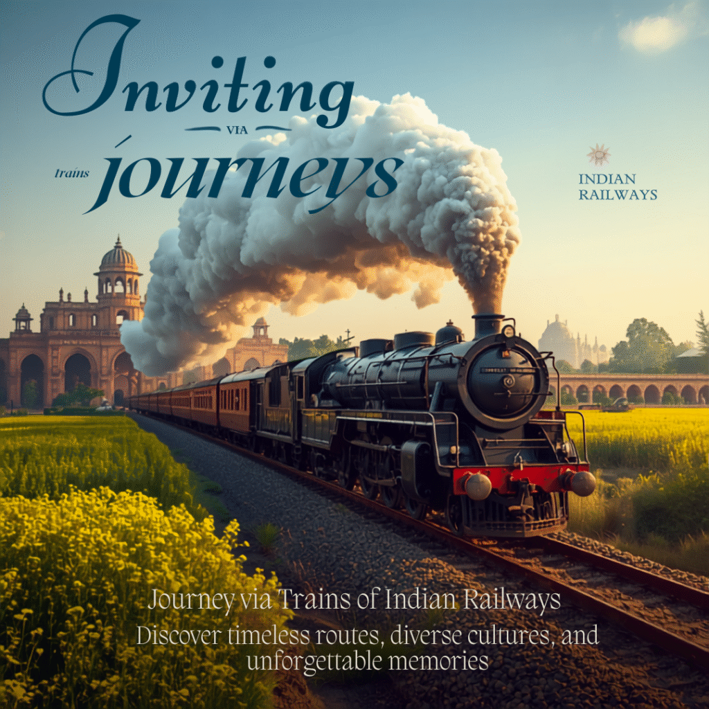 Journeys Via Trains On The Indian Railways