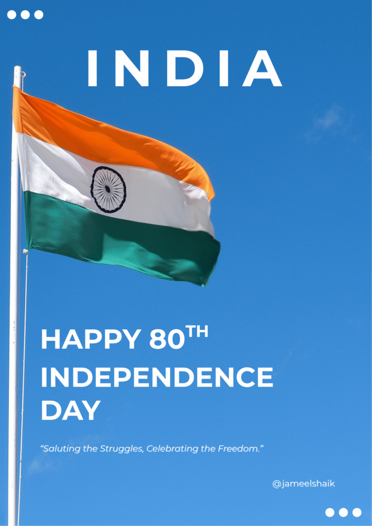 India 80th Independence Day